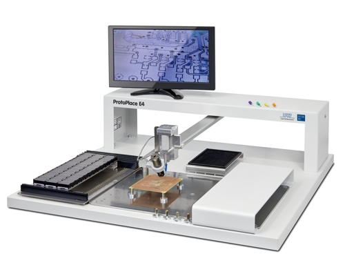 ProtoPlace E4 - Montaža SMD komponenti